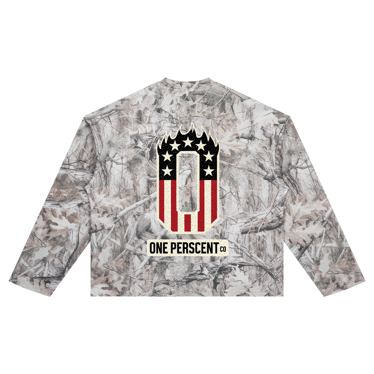 CAMO WAFFLE TEE