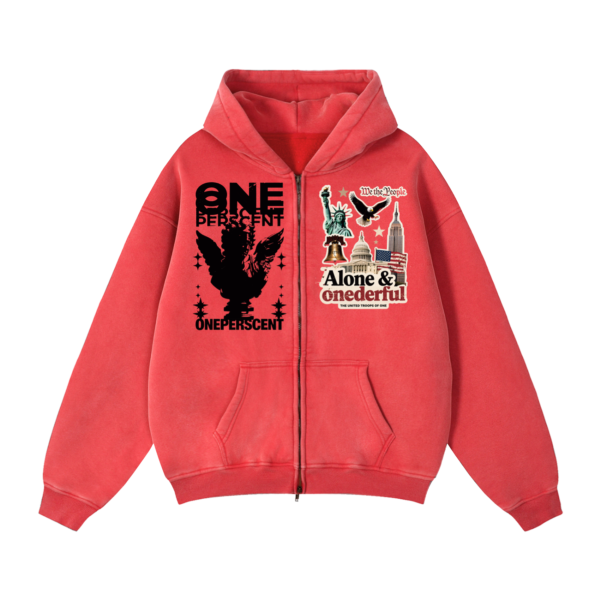 WE THE ONE BOX FIT ZIP UP